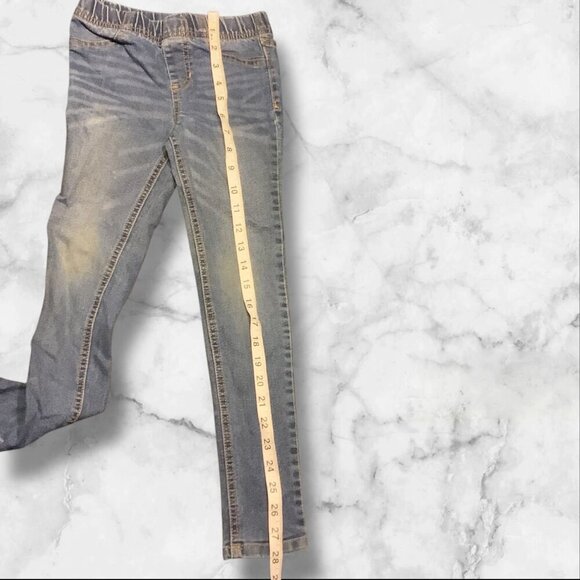 Cherokee Girls Size 6 Blue Jeans Denim Blend Elastic Waist - Picture 7 of 13